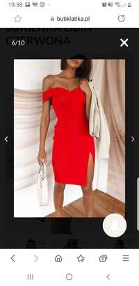 Sukienka Libin czerwona