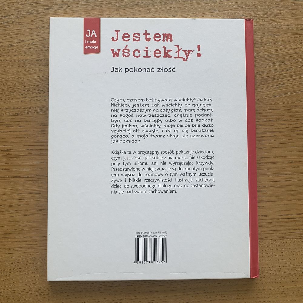 Jestem wściekły! Jak pokonać złość. Dagmar Geisler