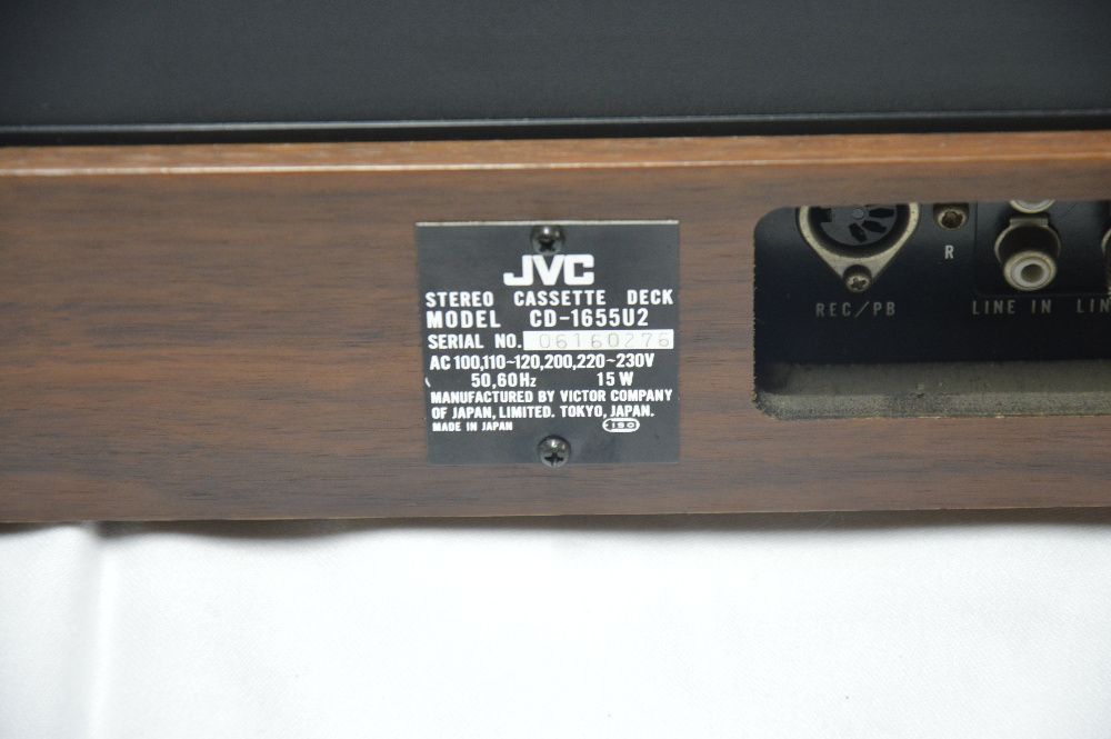 Deck de cassetes JVC (Muito Raro)
