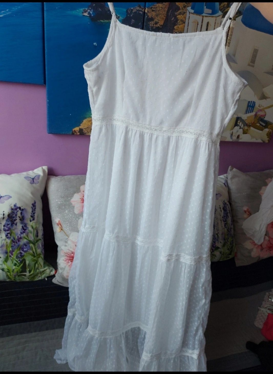 Długa sukienka stradivarius