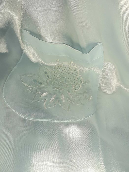 Robe e Camisa em Cetim