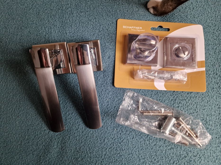 Drzwi łazienkowe lewe białe 75×193cm docinane na wymiar