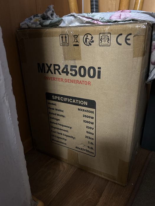 Генератор бензиновий MXR4500I