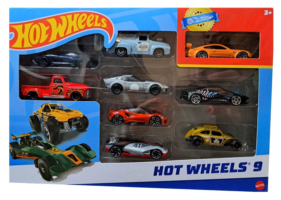 Zestaw pojazdów Hot Wheels 9 szt Autko HOT WHEELS