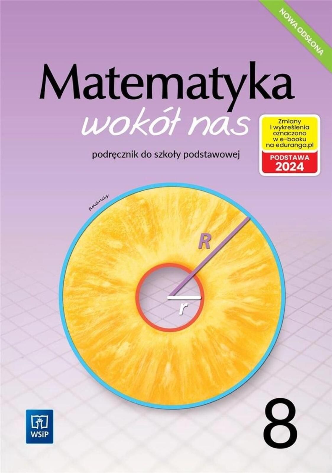 Matematyka Wokół nas Sp 8 Podr. 2021 WSiP Anna Drążek, Ewa Duvnjak