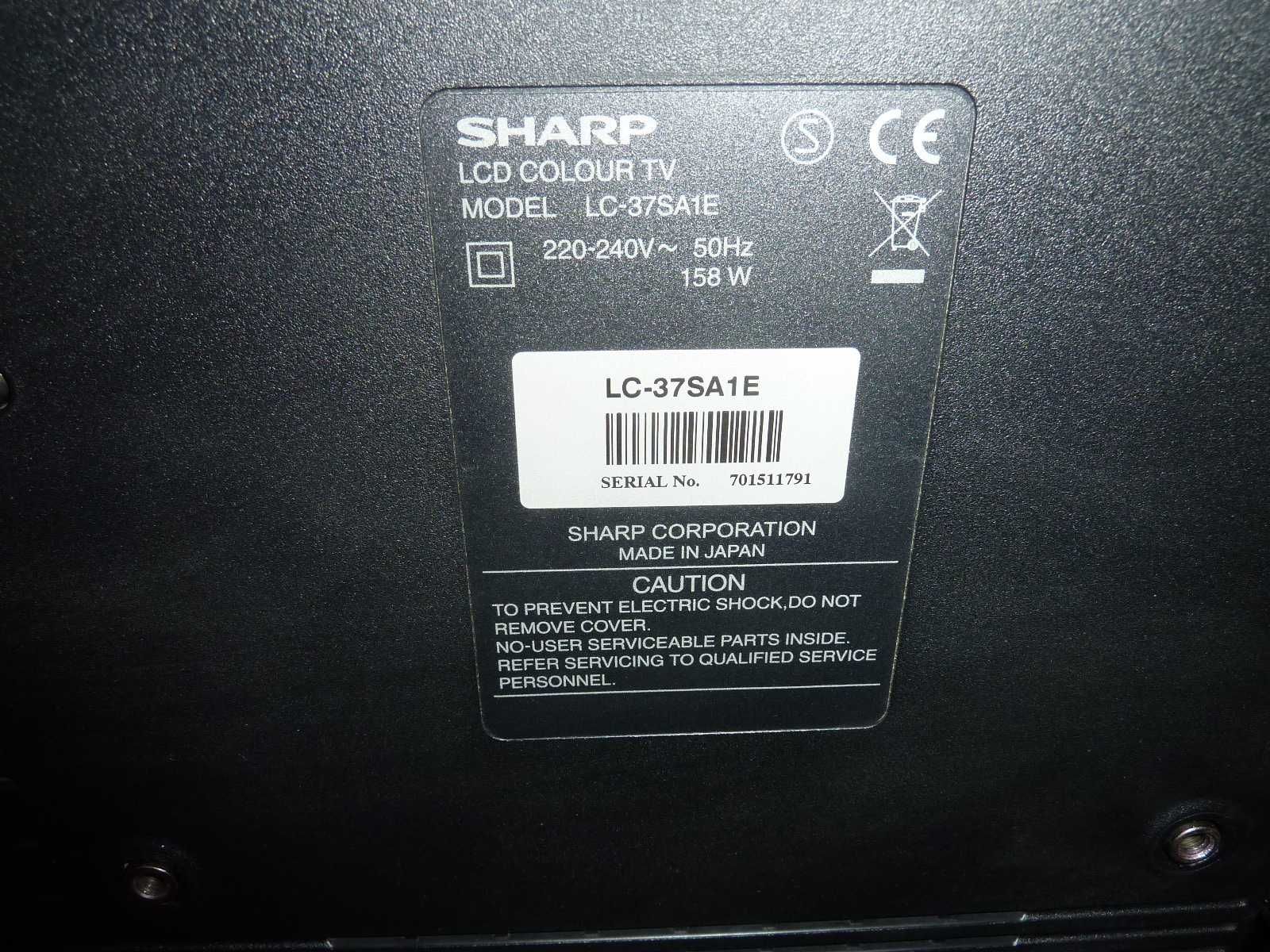 Telewizor LCD Sharp 37 cali