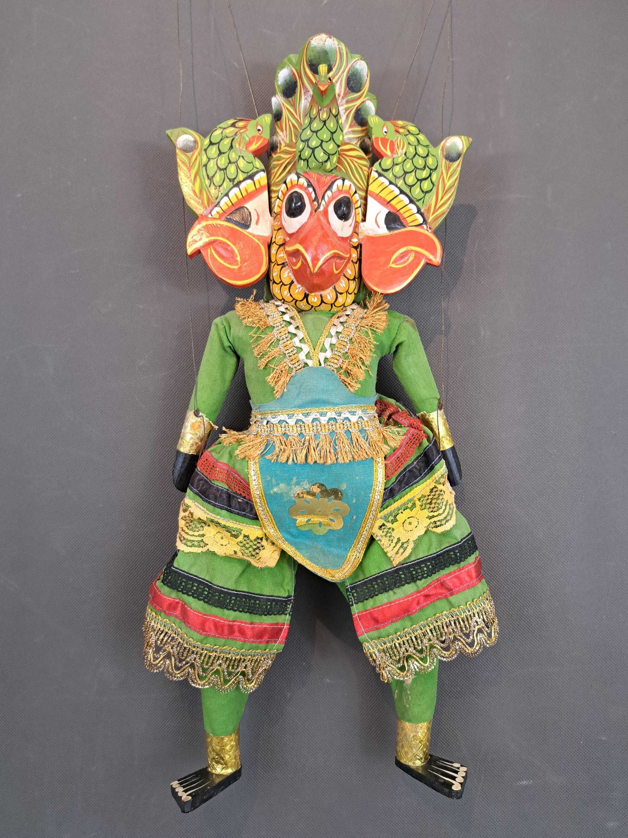 Marionetka, kukiełka, rzeźba, Sri Lanka Raksha