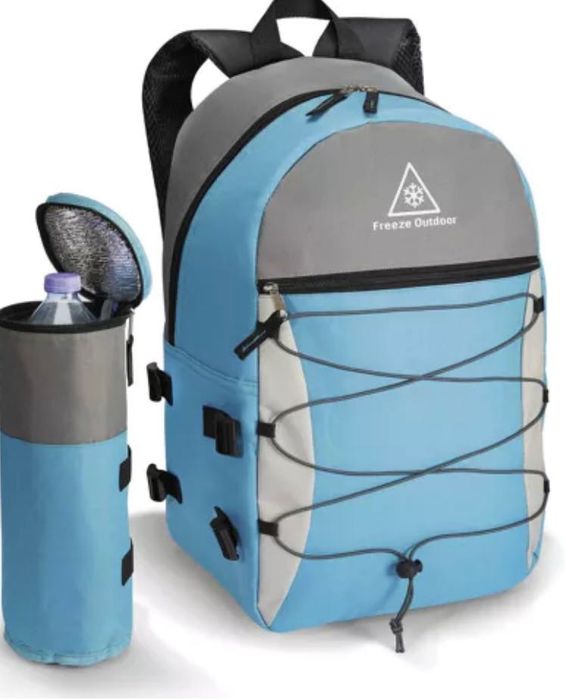 Plecak turystyczny termiczny z etui na napój
