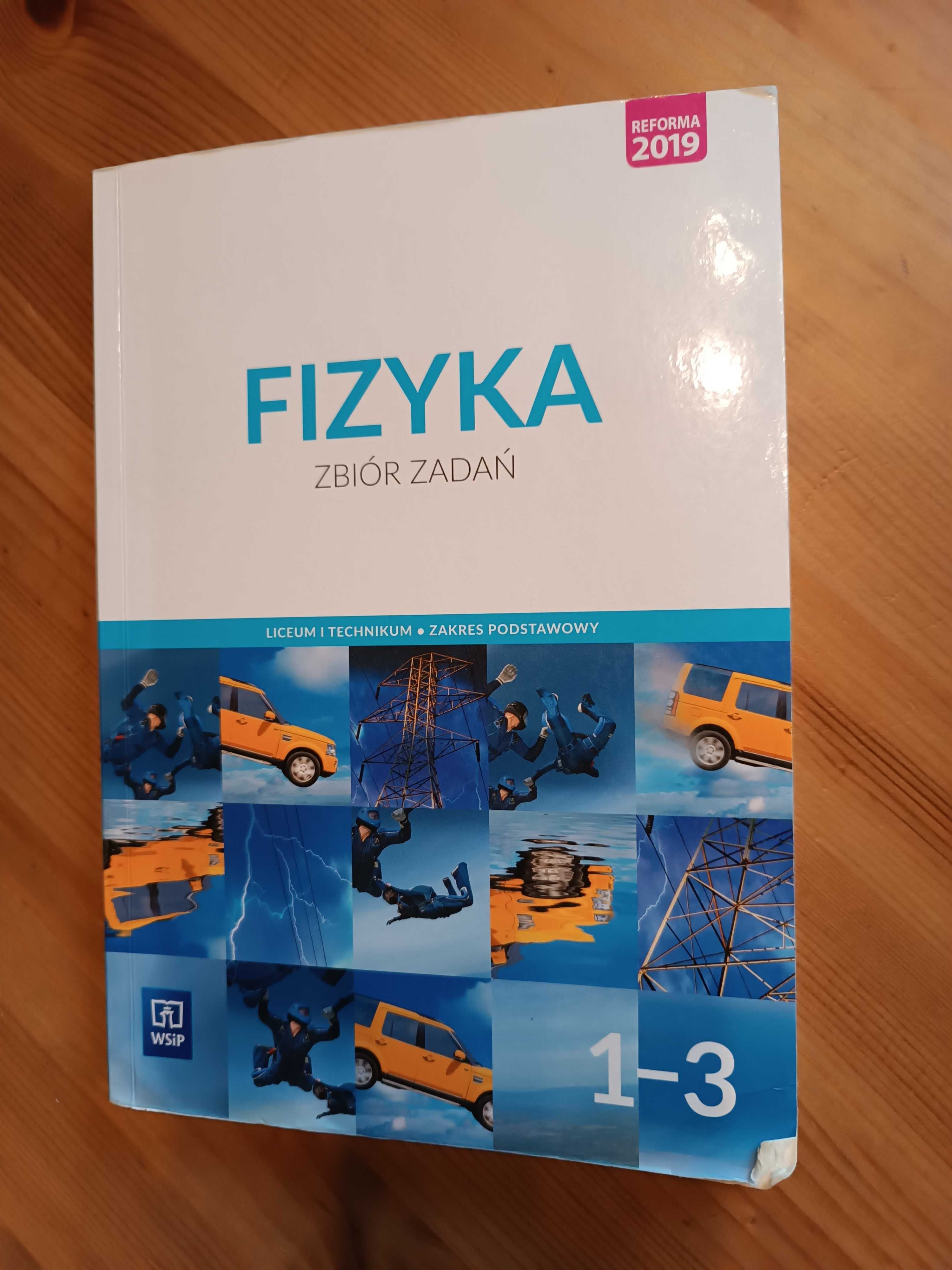 Fizyka zbiór zadań liceum technikum zakres podstawowy 1-3 podręcznik