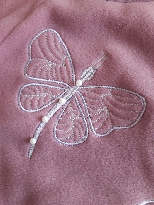 Флисовый костюм на девочку