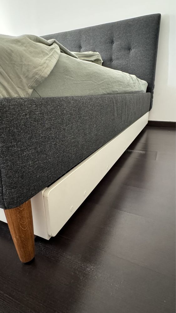 Dois gavetões cama Slakt ikea para colchões 90x200