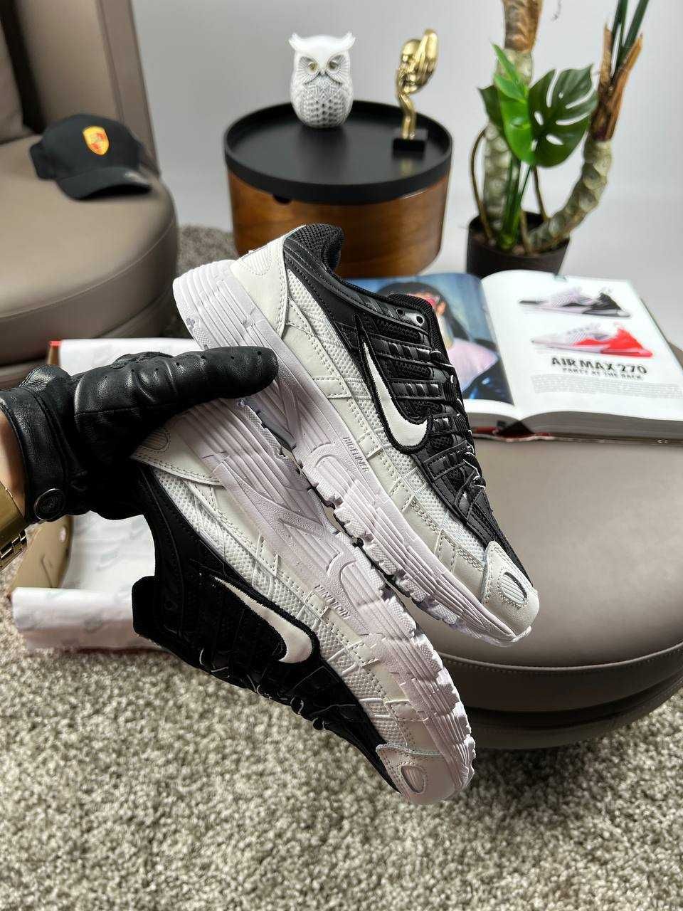 Жіночі кросівки найк Nike P-6000 W White Black [36,37,38,39,40,41]