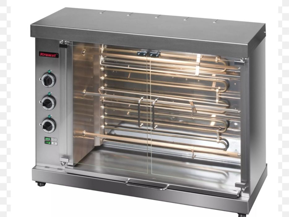 Rożen elektryczny rożno na kurczaki Kromet