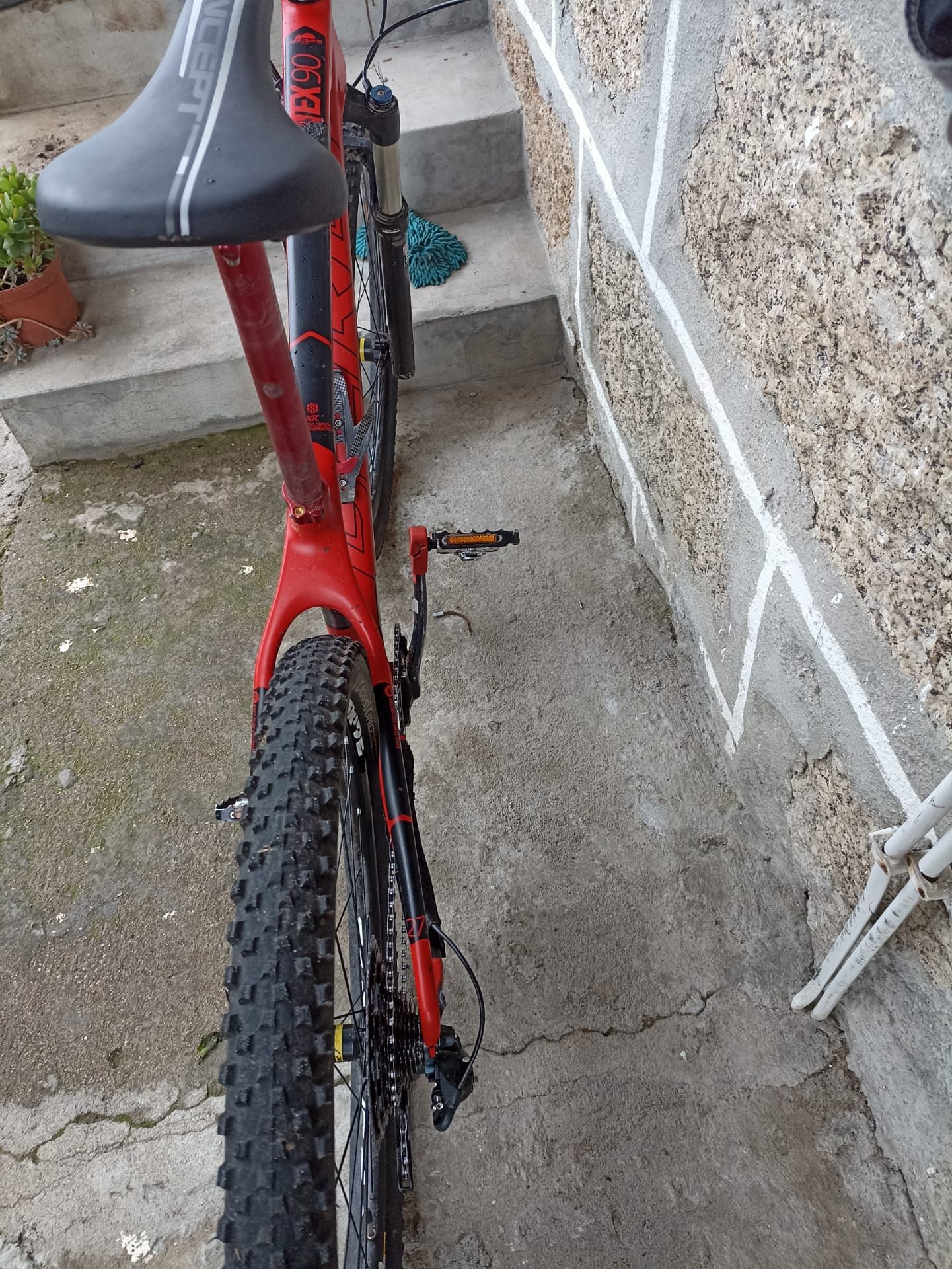 Bicicleta em carbono