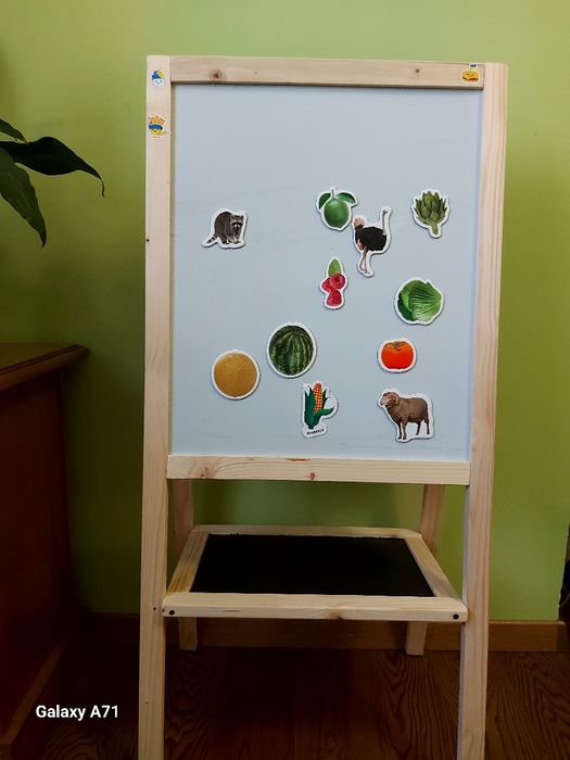 Дитячий мольберт 2-х сторонній