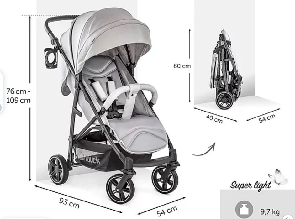 Carrinho Bebé Trio ISOFIX (Ovo + Alcofa + Cadeira Passeio + Extras)
