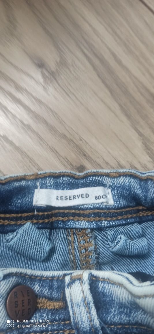 Spodenki jeansowe Reserved 80