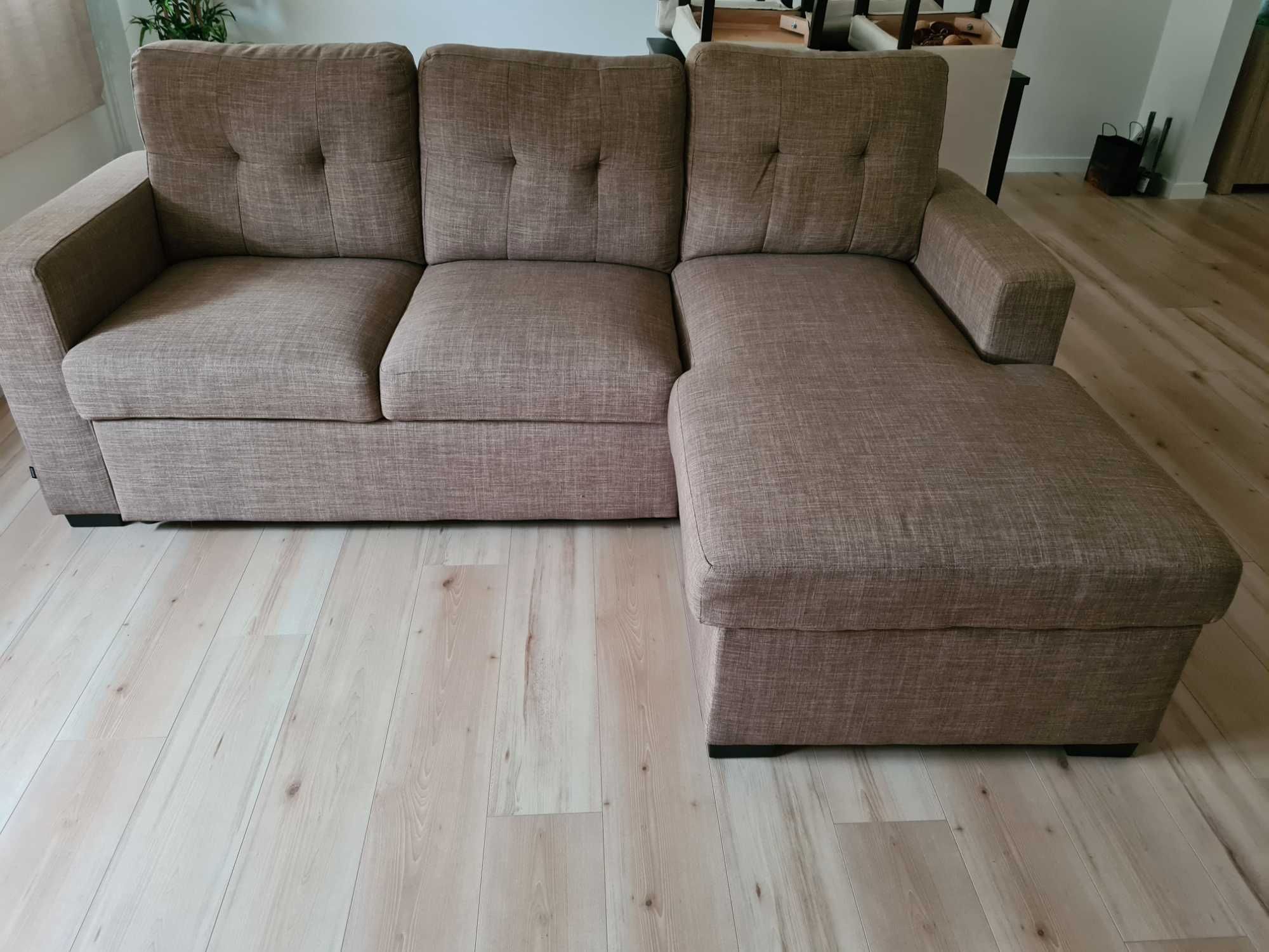 Sofá/cama com chaise