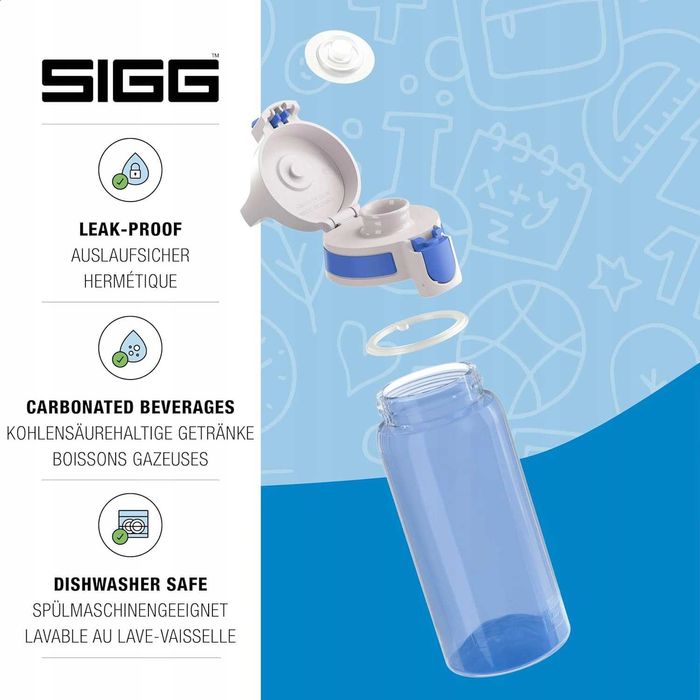 SIGG BIDON 500ml butelka VIVA ONE niebieska butelka s750