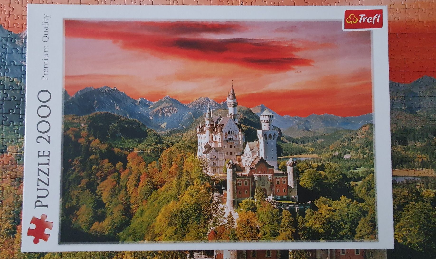 Puzzle 2000 Zamek Neuschwanstein Trefl