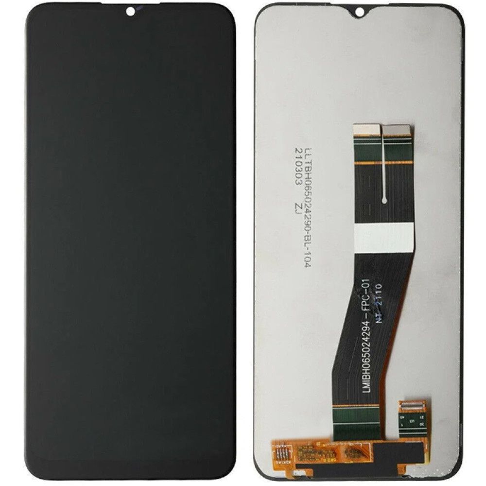 Дисплей Samsung A02s A025F Чорний Шлейф Модуль Купити