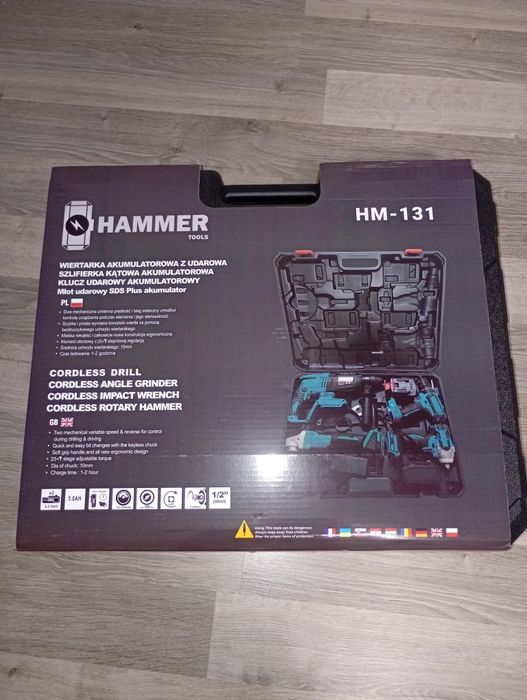 Zestaw narzędzi Hammer Tools Hm-131 5.0 ah