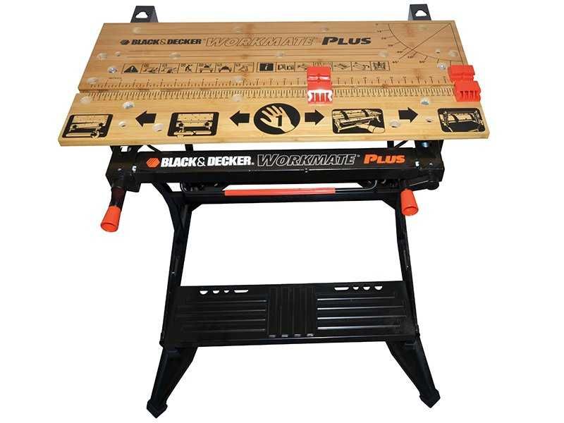 Stół warsztatowy black+decker workmate plus 825