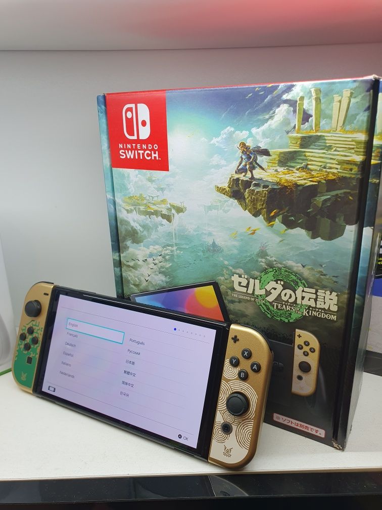 Nintendo Switch Oled The Legend of Zelda Tears of the kingdom Special