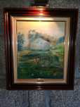 Moldura e Quadro de António Santos