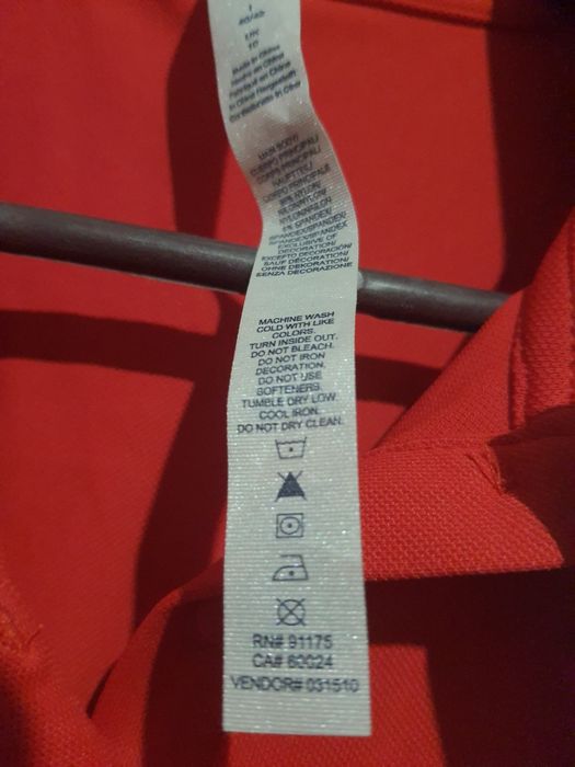 Фтболка поло помаранчева