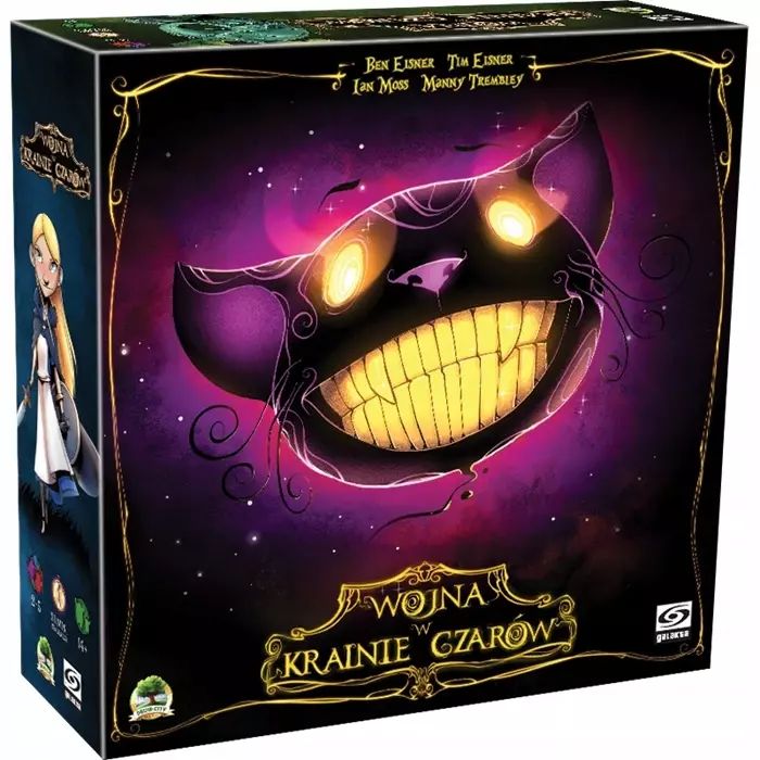 Gra planszowa Wojna w Krainie Czarów Galakta. Galakta