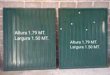 Portões em ferro.
