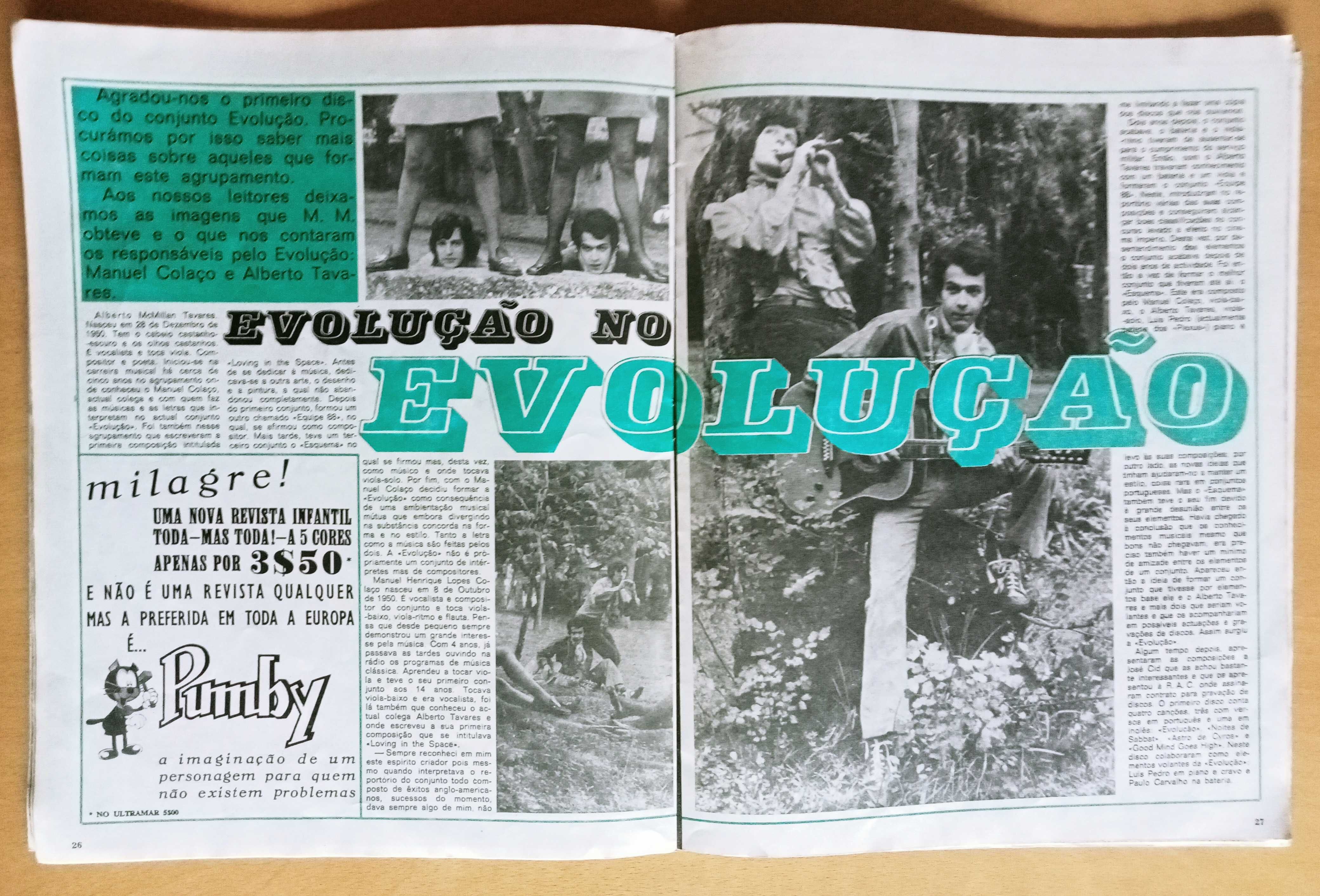 Revista "Mundo Moderno" nº 32, Duo Evolução