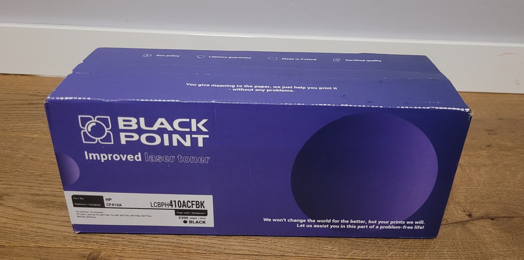 Toner HP Black Point HP CF410A BLH410ABKBW czarny LCBPH410ACFBK laser