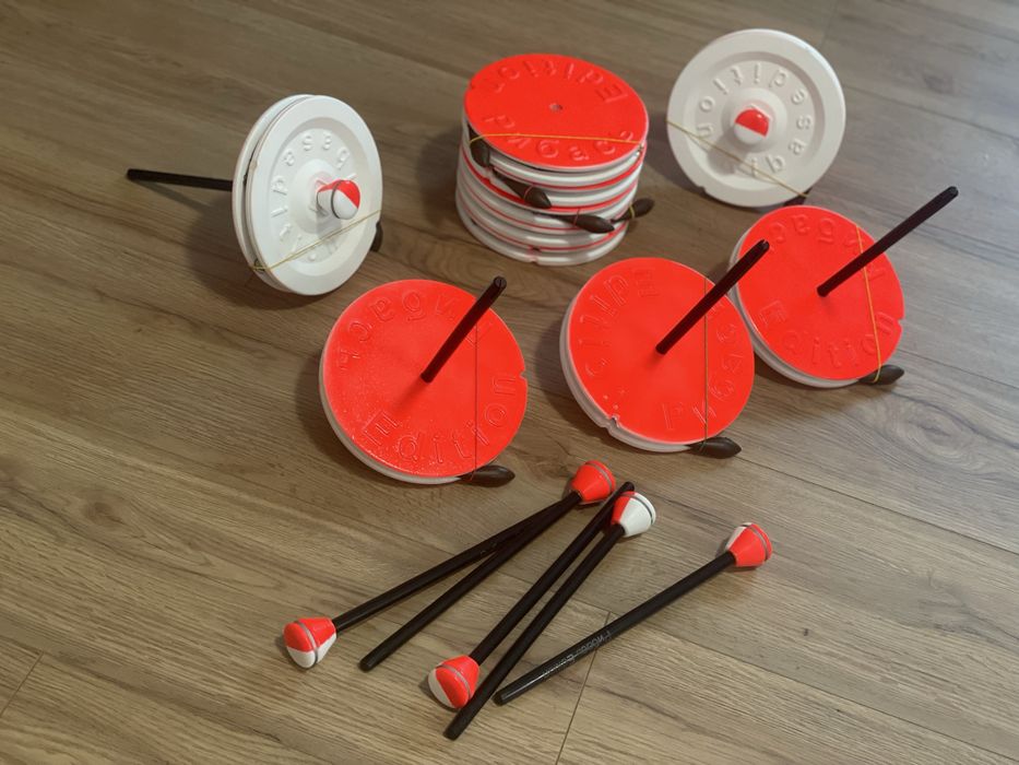 Флуоресцентні ексклюзивні 170 мм VIP кружки на щуку, Літня жерлиця