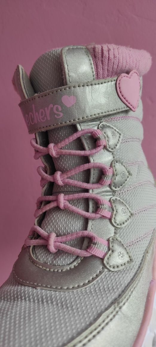 Дитячі демісезонні черевики Skechers для дівчинки, розмір 33 (20,5 см)