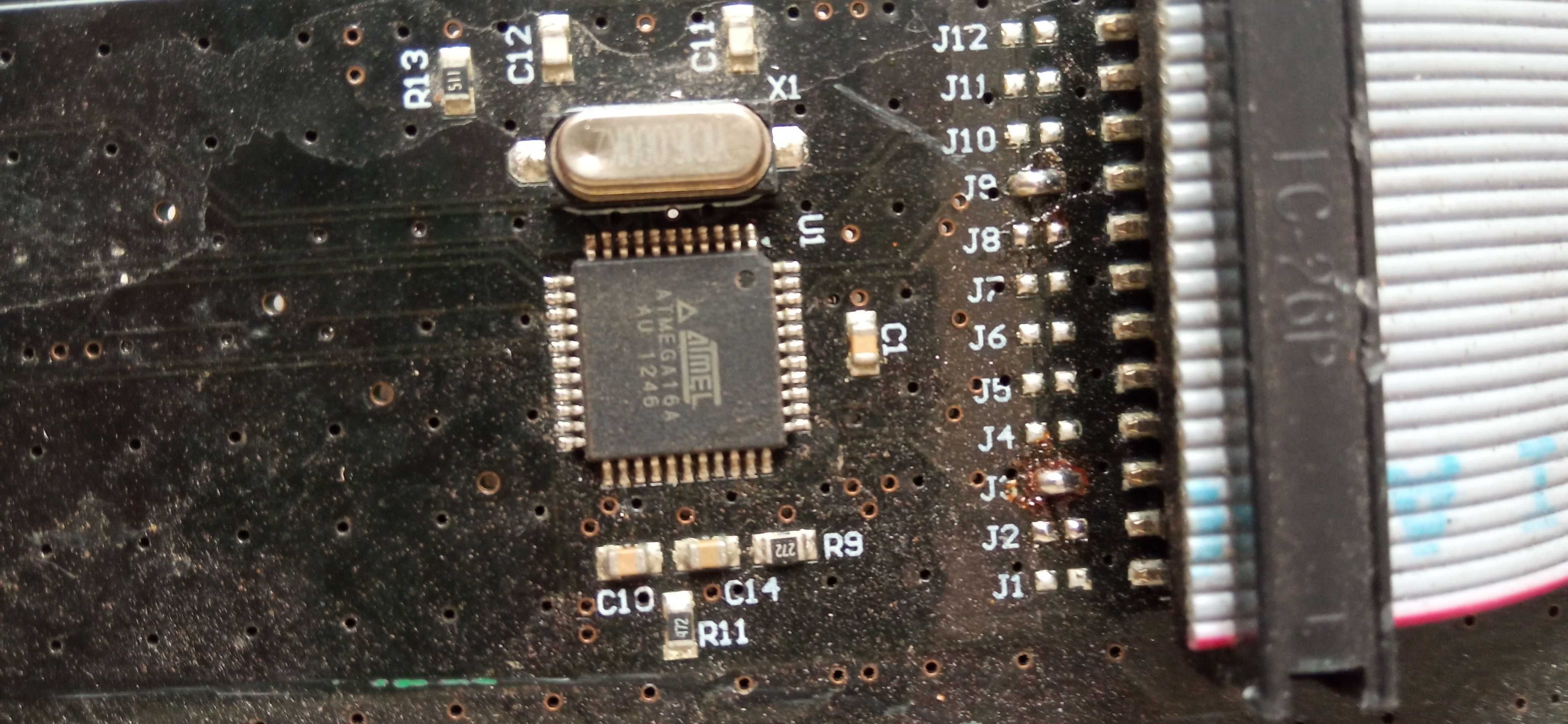 Matryca led 120x40 ze sterownikiem atmega, do arduino i projektów