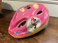 Kask rowerowy dla dziewczynki 48-52 b.ladny