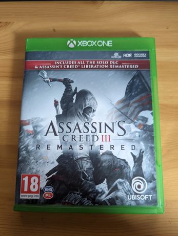 Assassin's Creed 3 iii remastered + assassin's Creed liberation Xbox