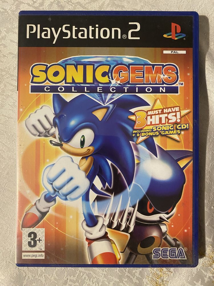 Jogo Sonic Gems PS2