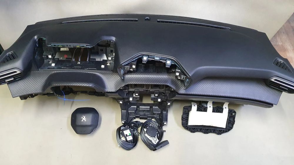 PEUGEOT 208 2 II DESKA KONSOLA AIRBAG PODUSZKA PASY