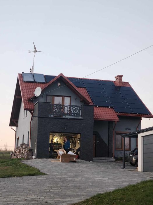 Magazyn energii Deye 10KWH/ Fotowoltaika 5KW/ Turbina wiatrowa