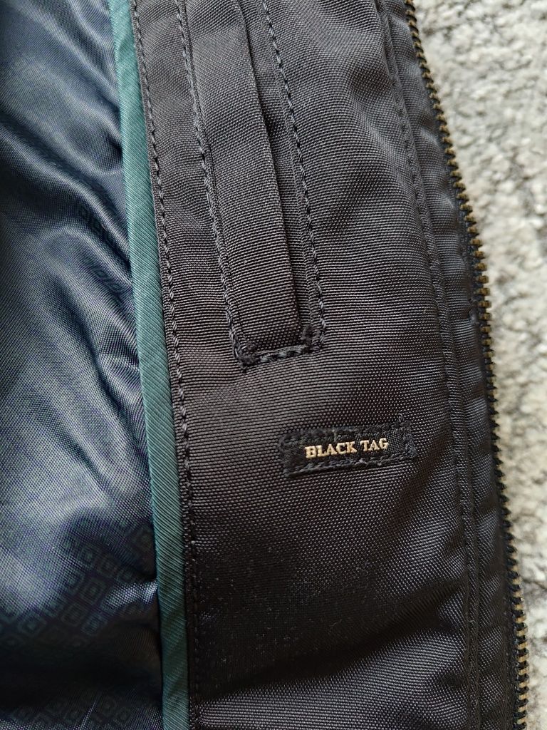 Kurtka męska wiosenna Zara Man Black Tag. Rozmiar XL.