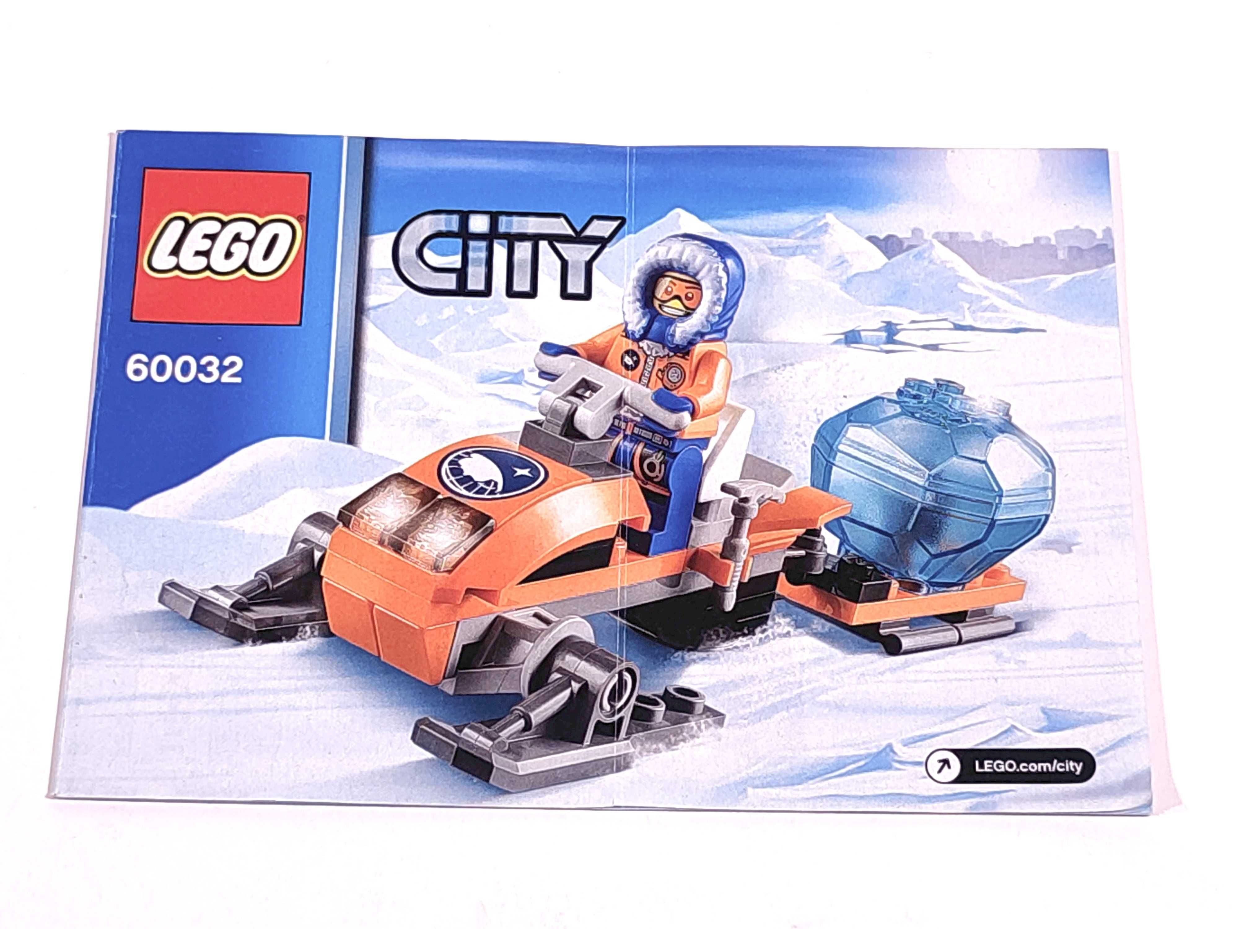 LEGO City 60032 - Skuter Śnieżny - Komplet 100%