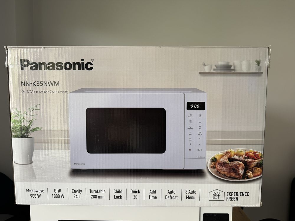 Kuchenka mikrofalowa PANASONIC NN-K35NWMEPG - NOWA !!