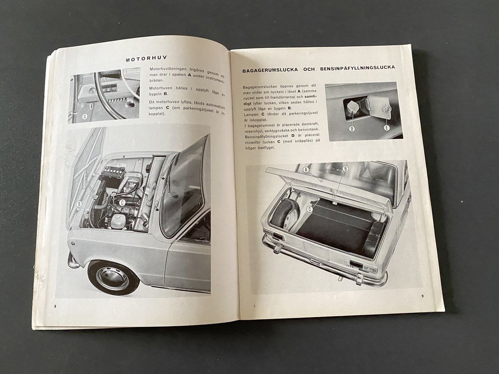 Fiat 124 instrukcja obsługi manual