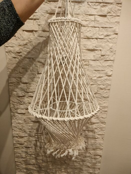 Lampa malkrama handmade
