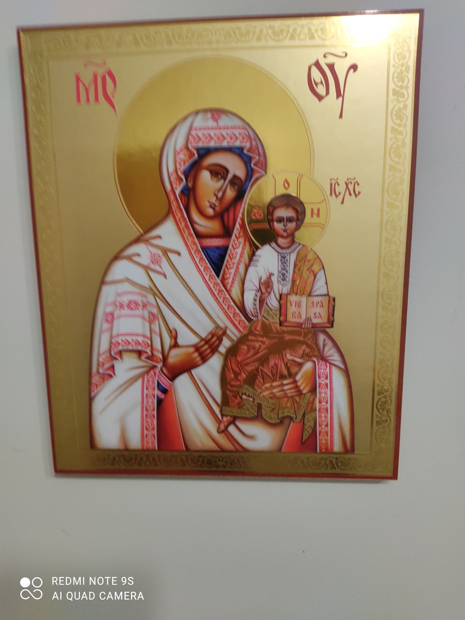 "Maryja Viadimirskaya"-nowy obraz-ikona na desce!