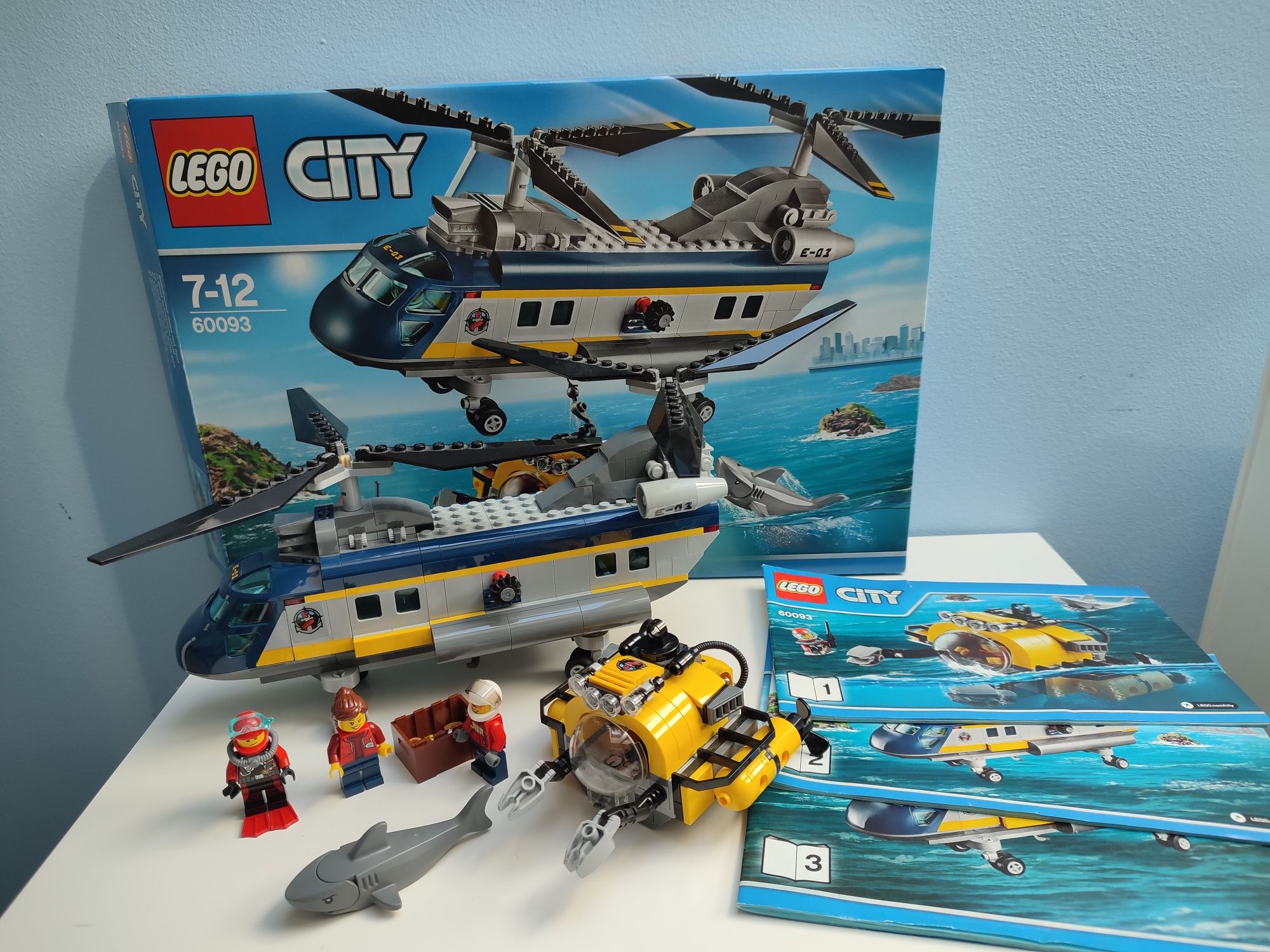 LEGO City 60093 Helikopter badaczy