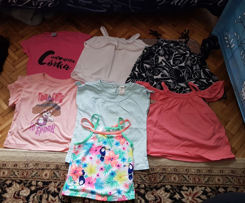 Letnie ubranka dla dziewczynki